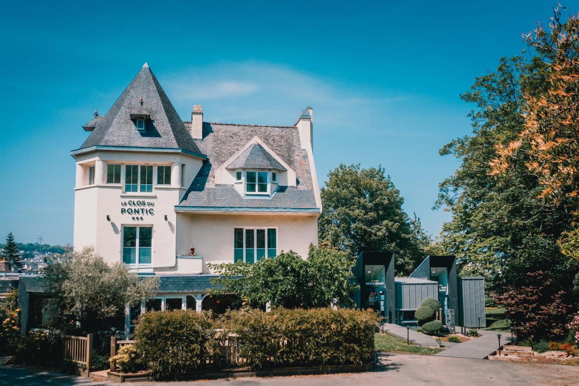 Le Clos Du Pontic Logis Et Cit'Hotel Landerneau Exterior photo